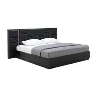 ราคา INDEX LIVING MALL เตียงนอน รุ่นอเล็กซ์-สีดำ 5 ฟุต พื้นเตียงทึบ (12544678)