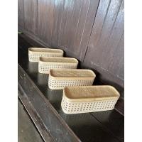 ราคา บ้านรักษ์สาน กล่อง สานจากหวายแท้ ชะลอม กล่องใส่ช้อนส้อม ใส่ตะเกียบ (12737605)
