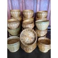 ราคา บ้านรักษ์สาน ตะกร้า กระบุงเงิน แบบสานทึบ ใส่เหรียญ ใส่ธนบัตร ขนาด 8 9 และ 10 นิ้ว 8-9 นิ้ว.. (12737676)