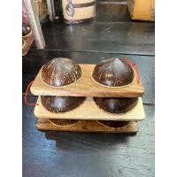 ราคา บ้านรักษ์สาน ที่นวดเท้า กะลา กะลานวดเท้า ที่กดจุด ที่นวดหลัง ที่นวดท้อง ที่กดท้อง (12737720)