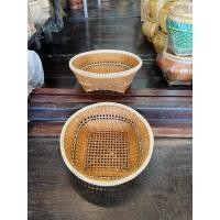 ราคา บ้านรักษ์สาน กระจาด ตะกร้า งานสานแบบระเอียด แต่งขอบแต่งลายด้วยหวายแท้ มีทรงกลม และ ทรงรี ทรงกลม 12 นิ้ว (12738072)