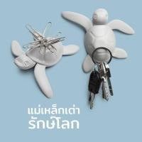 ราคา Qualy (ควอลี่) Save Turtle Magnet แม่เหล็ก ดีไซน์ เต่า ใช้เก็บกุญแจ คลิปหนีบกระดาษ ทับกระดาษ สีเทา (12273836)