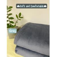 ราคา Premium Blanket ผ้าห่มนาโน Baby Boa ขนาด 5ฟุต 150*200cm ผ้าหนานุ่ม สไตล์ญี่ปุ่น ห่มอุ่น เกรดส่งออก สีเทา/Grey (12749132)
