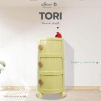 ราคา DKW FA1022/3W ตู้ลิ้นชักบานเลื่อน 3 ชั้น มีล้อ รุ่น Tori (มีหลายสี) ตู้เสื้อผ้า ตู้เก็บของ เหลืองพาสเทล (12750154)