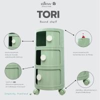 ราคา DKW FA1022/3W ตู้ลิ้นชักบานเลื่อน 3 ชั้น มีล้อ รุ่น Tori (มีหลายสี) ตู้เสื้อผ้า ตู้เก็บของ เขียวพาสเทล (12750152)