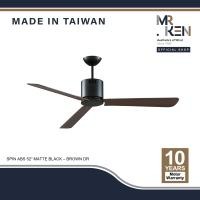 ราคา MR.KEN พัดลมเพดาน รุ่น SPIN ABS DC MB + RC-DC1 MB-BROWN 52นิ้ว DR(มีท่อ) (12111099)