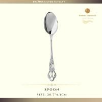 ราคา Dining Vaisselle - Balmor Silver Cutlery Set เซ็ตช้อน ส้อม มีด ช้อนขนม ส้อมขนม - หรูหราเหนือกาลเวลา Spoon (12415294)