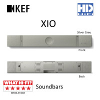 ราคา KEF XIO Soundbar High End Dolby Atmos 5.1.2 Silver Grey (12750603)