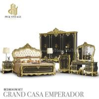ราคา TRIODECOR GRAND CASA EMPERADOR : EXCLUSIVE BEDROOM SET ชุดห้องนอนหลุยส์ เกรดพรีเมี่ยม รุ่น แกรนด์ คาซ่า เอ็มเพอราโด ต่างจังหวัด (12097276)
