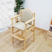 ราคา Baanmainicha เก้าอี้เสริมเด็ก ไม้ยางพารา ไม้สีบีช-เบาะสีครีม (10459276)