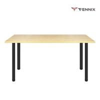 ราคา Fennix Desk โต๊ะทำงาน LINNMON โต๊ะทำงานสไลต์มินิมอล 80*60*75 Oak/Black (12443218)