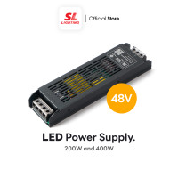 ราคา SL LIGHTING | LED POWER SUPPLY 48V หม้อแปลงสำหรับ MAGNETIC 48V - 200W, 400W (สำหรับติดตั้งนอกราง) 200W 48V 4.2A (12677258)