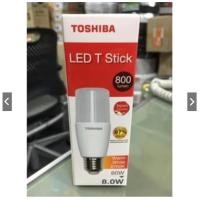 ราคา TOSHIBA หลอดไฟ LED T Stick T38 5 / 8 / 11 / 15 วัตต์ แสงขาว / แสงส้ม T Stick 8W แสงวอร์ม (12751020)