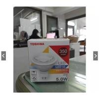 ราคา TOSHIBA หลอดไฟ LED MR16 12V 5W / 7W ขั้ว GU5.3 25000 hrs. แสงขาว (6500K) / แสงวอร์ม (2700K) TO MR16 12V 5W วอร์ม (12751279)