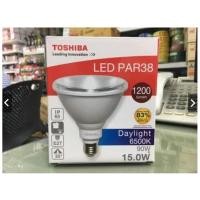 ราคา TOSHIBA หลอดไฟ LED PAR 20 IP65 7W / PAR 30 10W / PAR 38 15W แสงขาว (6500K) / แสงวอร์ม (2700K) TO PAR38 15W ขาว (12751073)