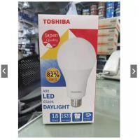ราคา TOSHIBA หลอดไฟ LED 4W / 7W / 9W / 11W / 13W / 15W / 18W ขั้ว E27 แสงขาว / แสงคูล / แสงส้ม TOSHIBA 18W แสงขาว (12750883)
