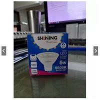 ราคา TOSHIBA SHINING หลอดไฟ LED MR16 220-240V 5W / 7W ขั้ว GU5.3 แสงขาว (6500K) / แสงวอร์ม (2700K) SH MR16 220V 5W ขาว (12751341)
