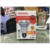 ราคา TOSHIBA หลอดไฟ LED PAR 20 IP65 7W / PAR 30 10W / PAR 38 15W แสงขาว (6500K) / แสงวอร์ม (2700K) TO PAR20 7W วอร์ม (12751070)
