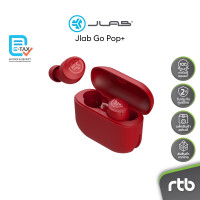 ราคา JLab Go Pop+ หูฟังไร้สาย True Wireless Earbuds Red (12461148)