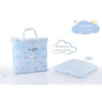 ราคา Iflin Baby - หมอนผ้าห่ม 0-4 ขวบ - Pillow Blanket - 2in1 พับเก็บเป็นหมอน กางออกมาเป็นผ้าห่ม Bamboo-สีฟ้าลายจุด (12498755)