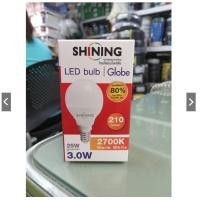 ราคา TOSHIBA SHINING หลอดไฟ หลอดเทียน CANDLE LED 3W ขั้ว E14 แสง WARM / RETRO 4W แสง WARM / ปิงปอง 3W แสง DAY / WARM SH ปิงปอง E14 3W ส้ม (12751540)