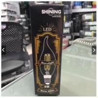 ราคา TOSHIBA SHINING หลอดไฟ หลอดเทียน CANDLE LED 3W ขั้ว E14 แสง WARM / RETRO 4W แสง WARM / ปิงปอง 3W แสง DAY / WARM SH RETRO E14 4W ส้ม (12751538)