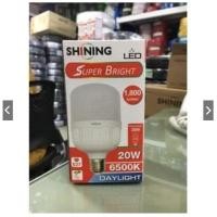 ราคา TOSHIBA SHINING หลอดไฟ LED Super Bright 20W / 30W / 40W / 50W SH Super 20W ขาว (12751844)