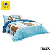 ราคา Satin Plus ผ้านวม 60x80 นิ้ว ลาย We bare bares ขนาด 60 x 80 PB005 (10495809)