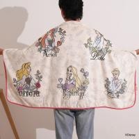 ราคา disney home ผ้าห่มคลุมไหล่ disney รุ่น princess mix 01 สีเบจ (126x0.5x74 cm.) (12398181)