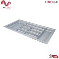 ราคา (Hafele) ถาดเครื่องครัว สีเทาเงิน สำหรับตู้กว้าง 1000 มม. ลึก 600 มม. (495.42.319) (12753370)