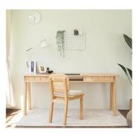 ราคา BAAN FURNITURE ชุดโต๊ะทำงานพร้อมเก้าพนักพิง รุ่นคามิล่าเซต สีธรรมชาติ ชุดขนาด ก60 x ย180 x ส75 ซม. (10406062)