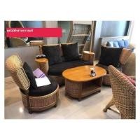 ราคา Wichian Thai Craft ชุดโซฟาไม้สักสานหวายแท้ ชุดโซฟาไม้สักสานหวายแท้ (10762521)