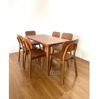 ราคา MB Teak โต๊ะกินข้าวไม้สัก รุ่นmbSKU-00103 สีสักด้าน (11046774)