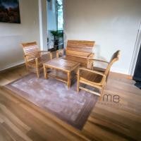 ราคา MB Teak ชุดโต๊ะรับแขกไม้สัก รุ่นSKU-00113 สีสัก (11047240)