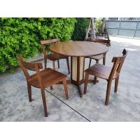 ราคา smtwoodcraft ชุดโต๊ะทานข้าวไม้สักบุหวาย smtset03 (12040553)