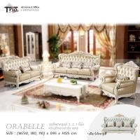 ราคา TRIODECOR ชุดโซฟาหลุยส์ 3ชิ้น พร้อมโต๊ะกลาง Orabelle รุ่น โอราเบลล์ classic (12099218)