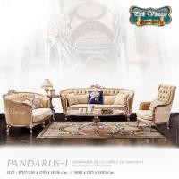 ราคา TRIODECOR PANDARUS-I : ชุดโซฟาหลุยส์ 3ชิ้น 3+2+1ที่นั่ง พร้อมหมอนอิงและโต๊ะกลางสุดหรู รุ่น แพนดารัส-1" ต่างจังหวัด (12099234)