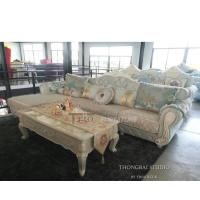 ราคา TRIODECOR โซฟาหลุยส์ทรงแอลพร้อมโต๊ะกลาง รุ่น Tatiana ทาเทียน่า classic (12099274)
