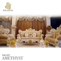 ราคา TRIODECOR AMETHYST SOFA SET : ชุดโซฟาหลุยส์ 3ชิ้น 3+2+1ที่นั่ง พร้อมหมอนอิงและโต๊ะกลางสุดหรู รุ่น อาเมทิสต์ กรุงเทพ&ปริมณฑล (12099248)