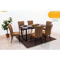 ราคา furyouliving โต๊ะกินข้าวหินอ่อน 6 ที่นั่ง รุ่น แคทเธอรีน katherine & garrett (12195212)