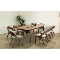 ราคา leven ชุดโต๊ะกินข้าวไม้ยางพารา รุ่น สตาร์ค (stark & ukraine) พร้อมเก้าอี้ 6 ที่นั่ง (12311885)