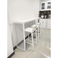 ราคา 99HomeStore ชุดBarSet 3ที่นั่ง ขาสีขาว ทอปไม้สีขาว,เอส (12431575)