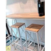 ราคา 99Homestore ชุด BarSet โต๊ะบาร์+สตูล2ตัว (สินค้าพร้อมใช้งาน ไม่ต้องประกอบ) Normal (12431692)