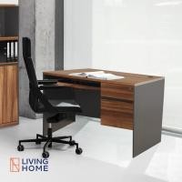 ราคา Livinghome Furniture โต๊ะทำงาน โต๊ะคอมพิวเตอร์ 120 ซม. รุ่น ROCCO สีน้ำตาล โต๊ะคอมพิวเตอร์ (10183356)