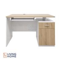 ราคา Livinghome Furniture โต๊ะทำงานปิดผิวเมลามีน รุ่น BRIAN 120-160 ซม. (FW) 120 ซม. (10978848)