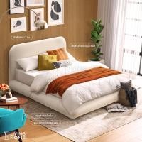 ราคา Livinghome เตียงนอน รุ่น LISA ขนาด 5 , 6 ฟุต สไตล์มินิมอล 6ฟุต ครีม-เบจ ต่างจังหวัด (12491730)