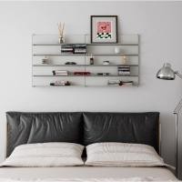 ราคา Morningdewhomey.bkk ชั้นวางของติดผนัง ชั้นวางของอเนกประสงค์ ชั้นวางพร้อมโต๊ะทำงาน ดีไซน์มินิมอล สำหรับแต่งบ้าน 13 (12752911)