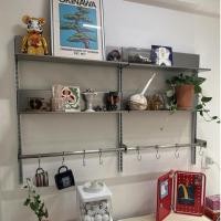 ราคา Morningdewhomey.bkk ชั้นวางของติดผนังสแตนเลส ปรับระดับได้ ดีไซน์มินิมอลโมเดิร์น แข็งแรง แต่งห้องได้ทุกสไตล์ 3 (12752931)