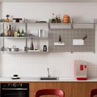 ราคา Morningdewhomey.bkk ชั้นวางของติดผนังสแตนเลส ปรับระดับได้ ดีไซน์มินิมอลโมเดิร์น แข็งแรง แต่งห้องได้ทุกสไตล์ 1 (12752935)