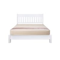 ราคา Livinghome Furniture เตียงไม้ยางพารา รุ่น ACTOR 3.5 ,5 ,6 ฟุต สีขาว 6 ฟุต สอบถามแชท ต่างจังหวัดไม่ประกอบ (12754679)